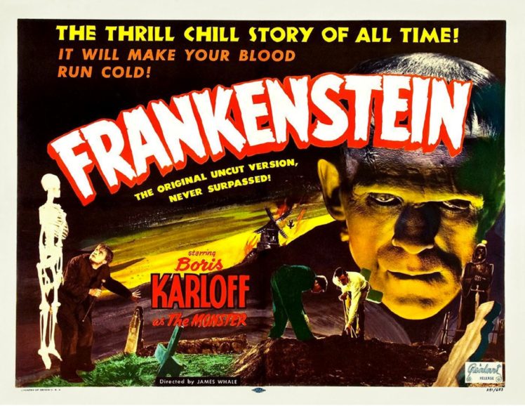 1931, Frankenstein, Poster HD Wallpaper Desktop Background