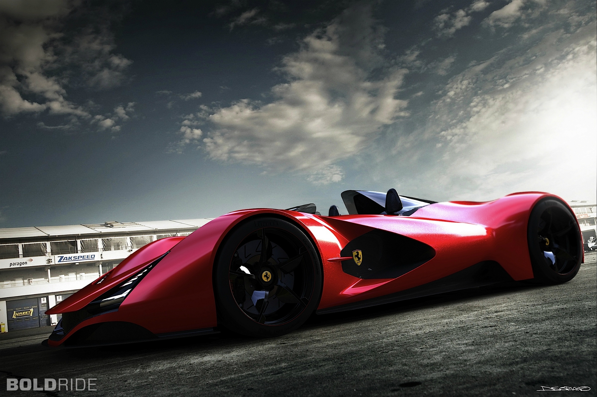 2011, Ferrari, Aliante, Concept, Supercar, Supercars Wallpaper