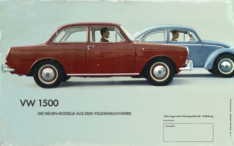 volkswagen, Notchback, Volkswagon HD Wallpaper Desktop Background