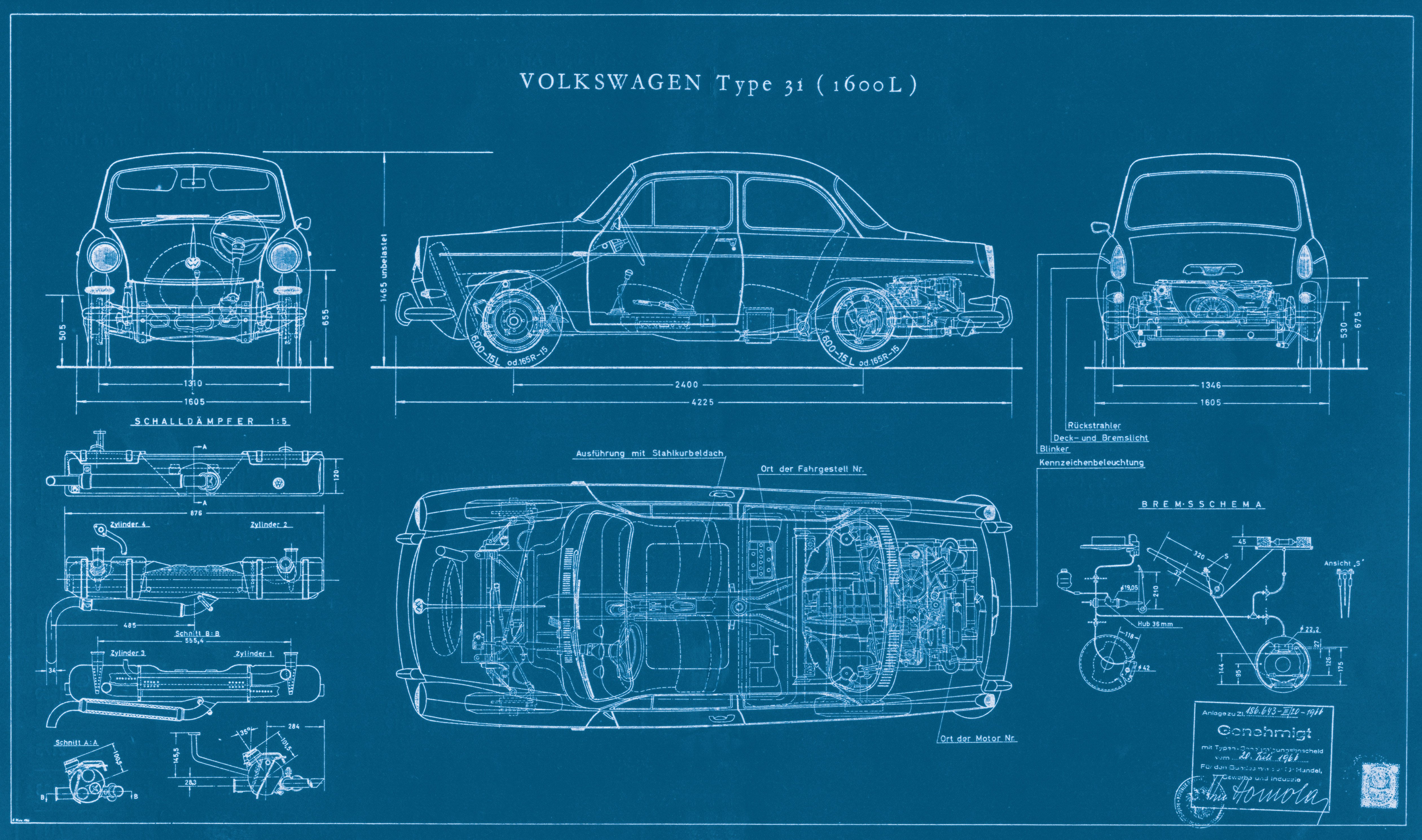 volkswagen, Notchback, Volkswagon Wallpaper