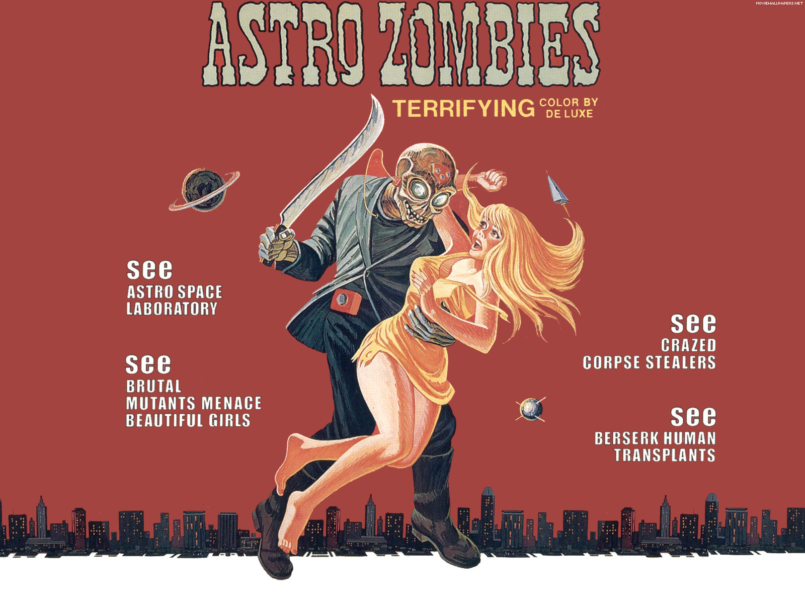 astro, Zombies, Movie, Poster Wallpaper