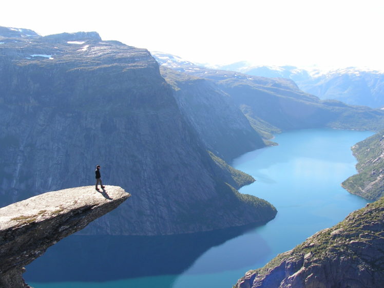 landscapes, Norway, Fjord, Trolltunga HD Wallpaper Desktop Background