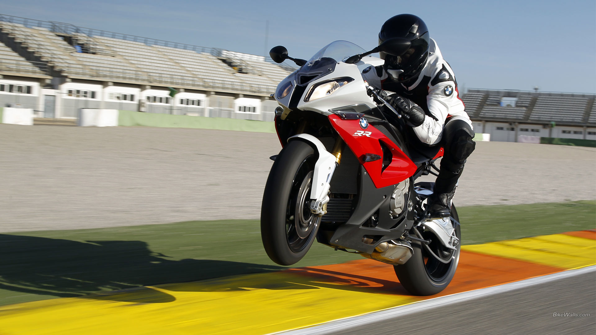 bmw, Sportbike, S1000rr, Wheelie, Motion, Blur Wallpaper