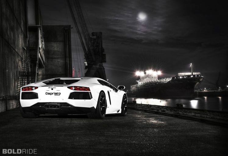 capristo, 2012, Lamborghini, Aventador, Carbon HD Wallpaper Desktop Background