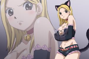 fairy, Tail, Lucy, Cat