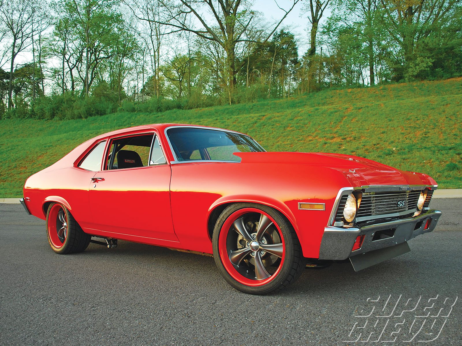 Chevrolet Nova Muscle Classic Custom Hot Rod Rods Wallpapers Hd