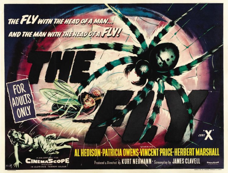 fly, 1958, Poster HD Wallpaper Desktop Background