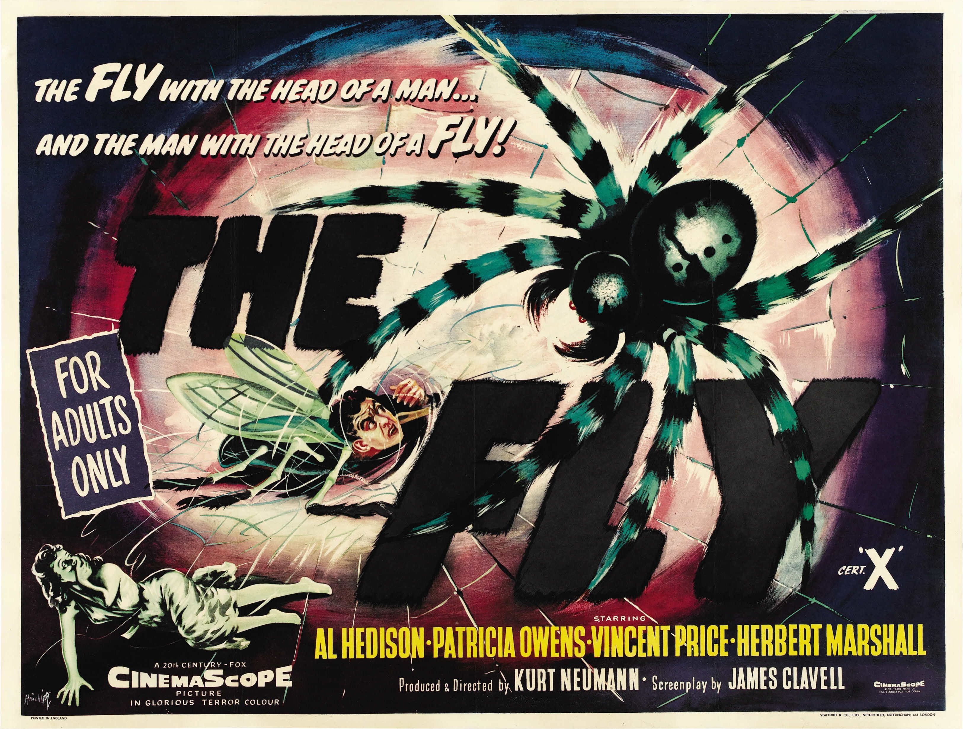 fly, 1958, Poster Wallpaper