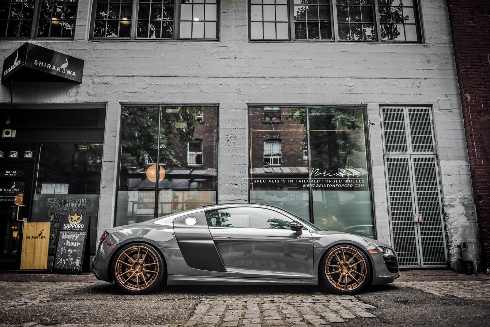 brixton, Forged, Wheels, Audi r8, V10, Coupe, Cars Wallpaper