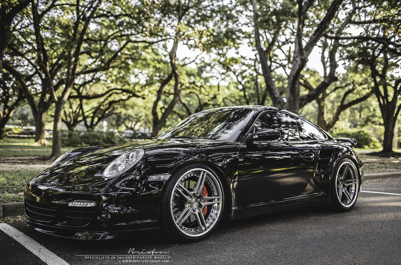 brixton, Forged, Wheels, Porsche, 997, Turbo, Cars Wallpaper