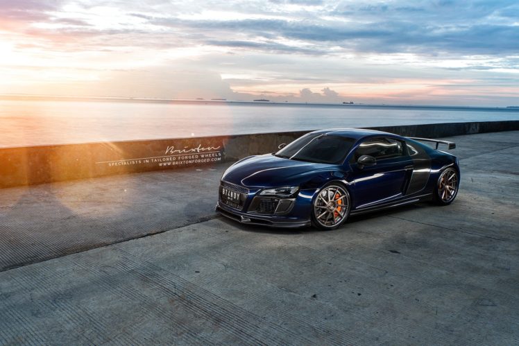 brixton, Forged, Wheels, Audi r8, Coupe, Cars HD Wallpaper Desktop Background