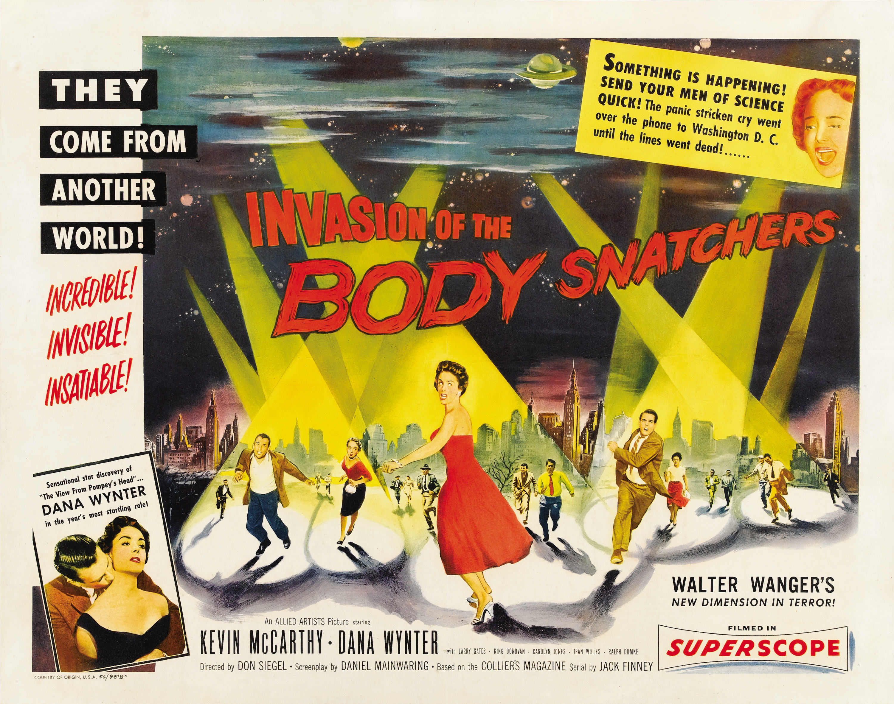invasion, Of, The, Bodysnatchers, Poster Wallpaper