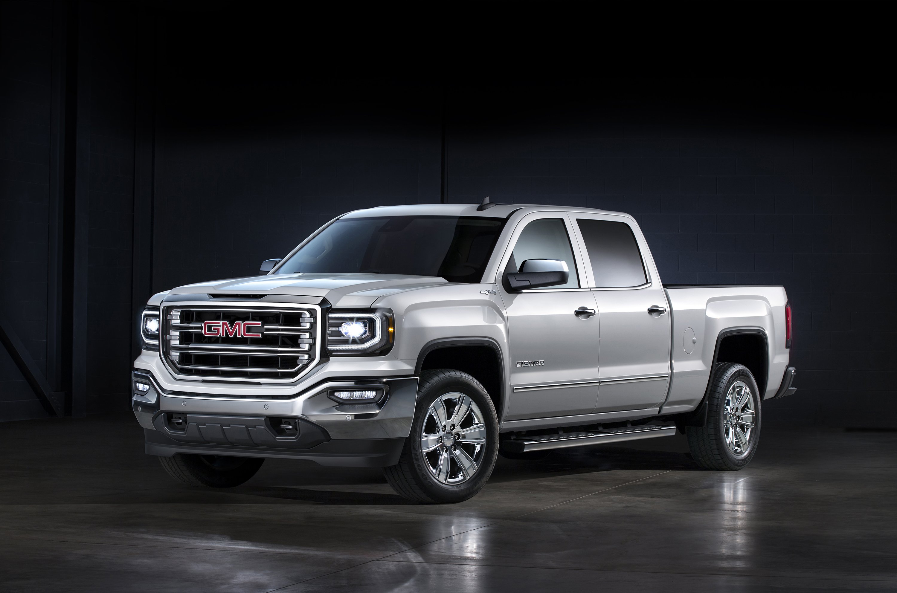 2016, Gmc, Sierra, 1500, Slt, Crew, Cab, Pickup, Truck Wallpaper