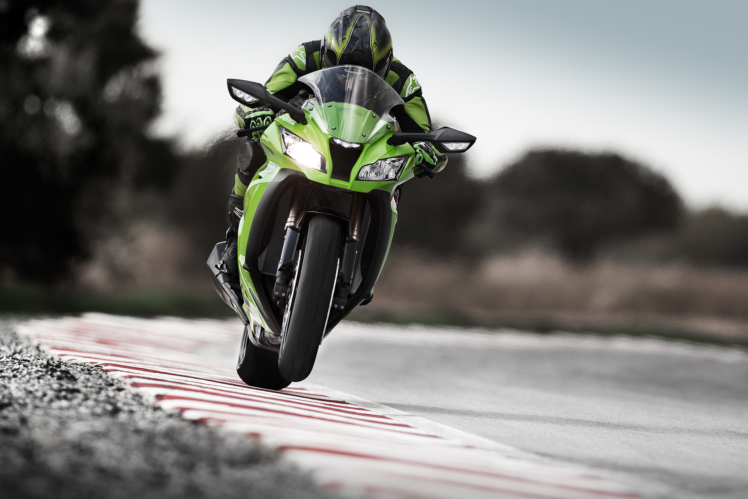 kawasaki, Sportbike, Wheelie HD Wallpaper Desktop Background