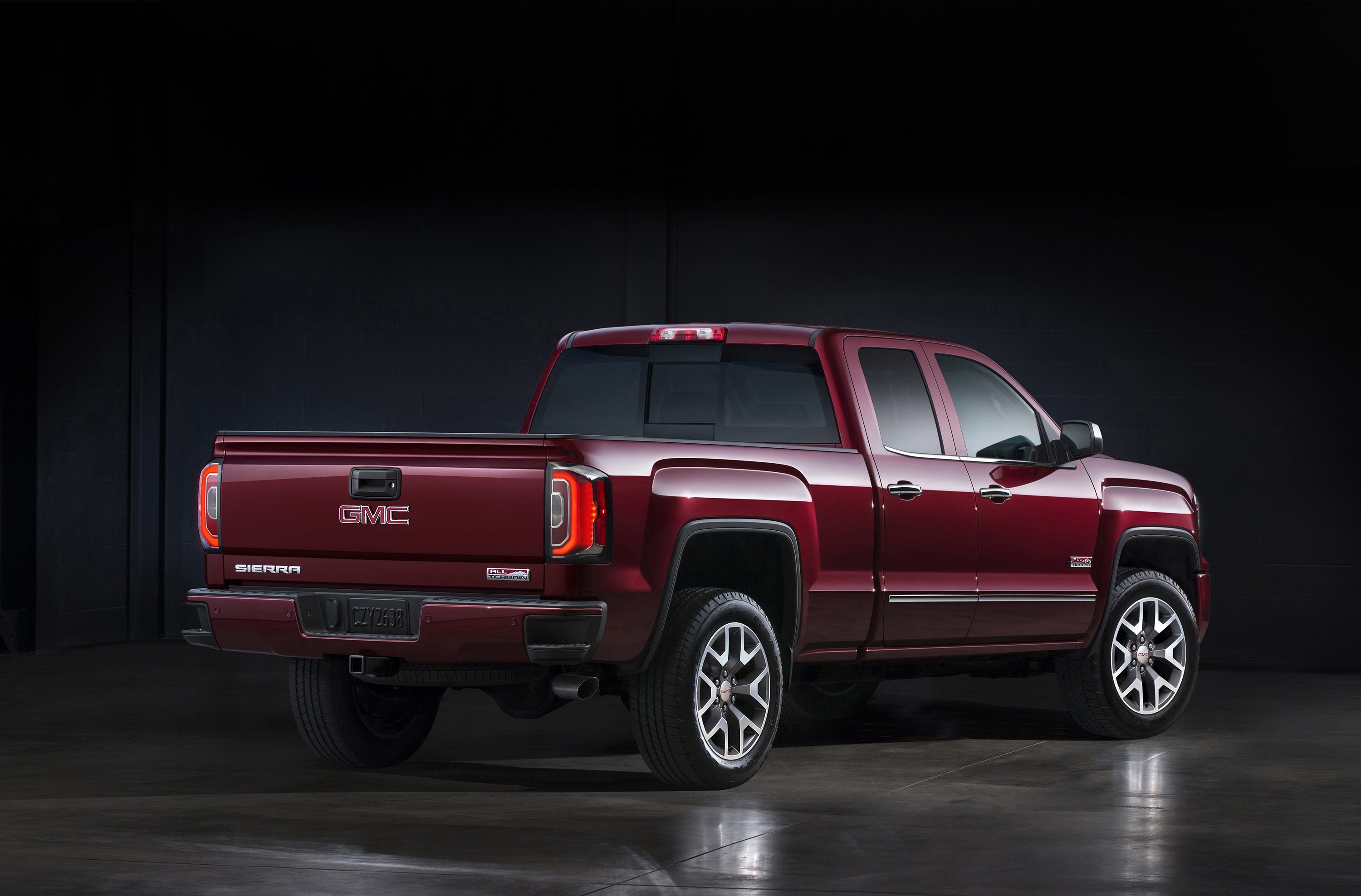 2016, Gmc, Sierra, All, Terrain, 1500, Double, Cab, Pickup, Truck Wallpaper