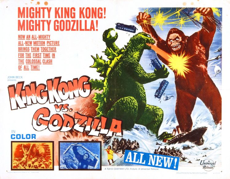 king, Kong, Godzilla, Movie, Poster HD Wallpaper Desktop Background