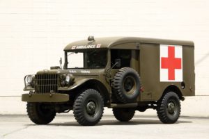 1951, Dodge, M43, 4x4, Ambulance, Truck, Military, Emergency, Retro, Semi, Tractor