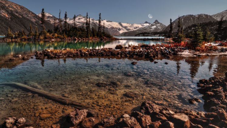 landscapes, Mountains, Reflection HD Wallpaper Desktop Background