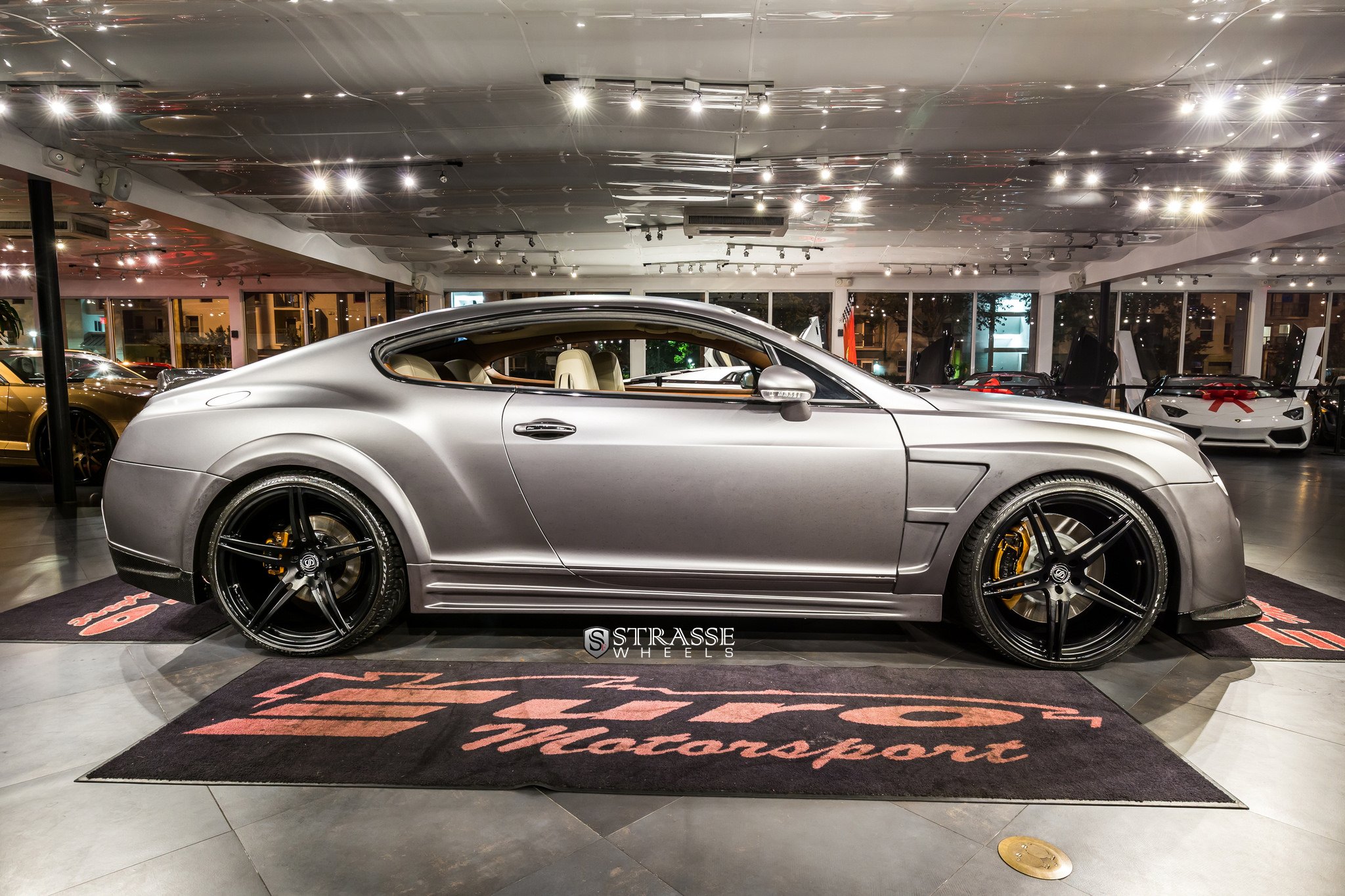 strasse, Wheels, Wide, Body, Bentley gt, Continental, Coupe, Cars Wallpaper