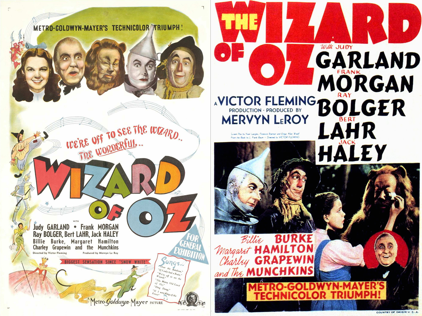 movie, Poster, Wizard, Of, Oz Wallpaper