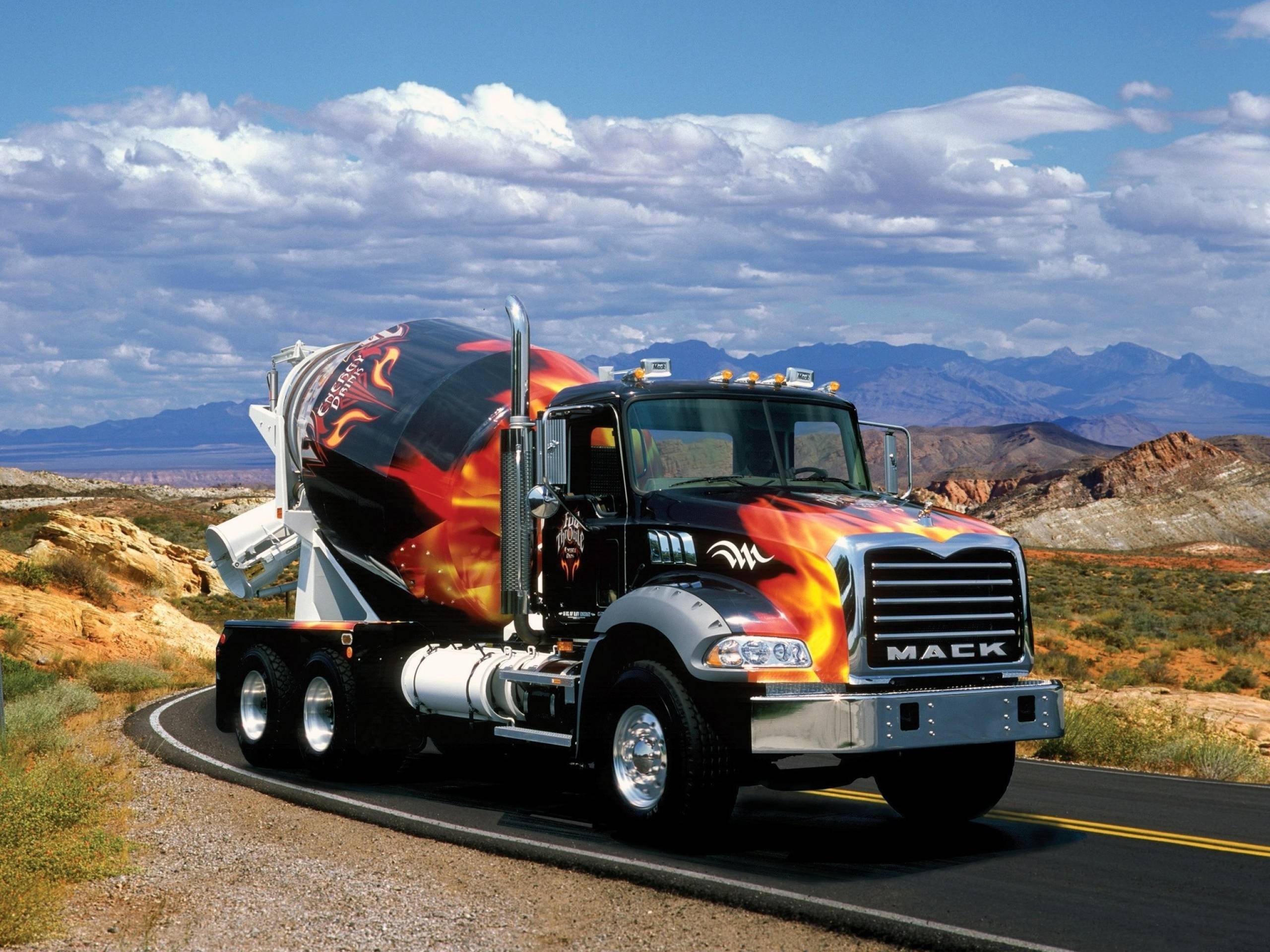 camion, Hormigonera Wallpaper