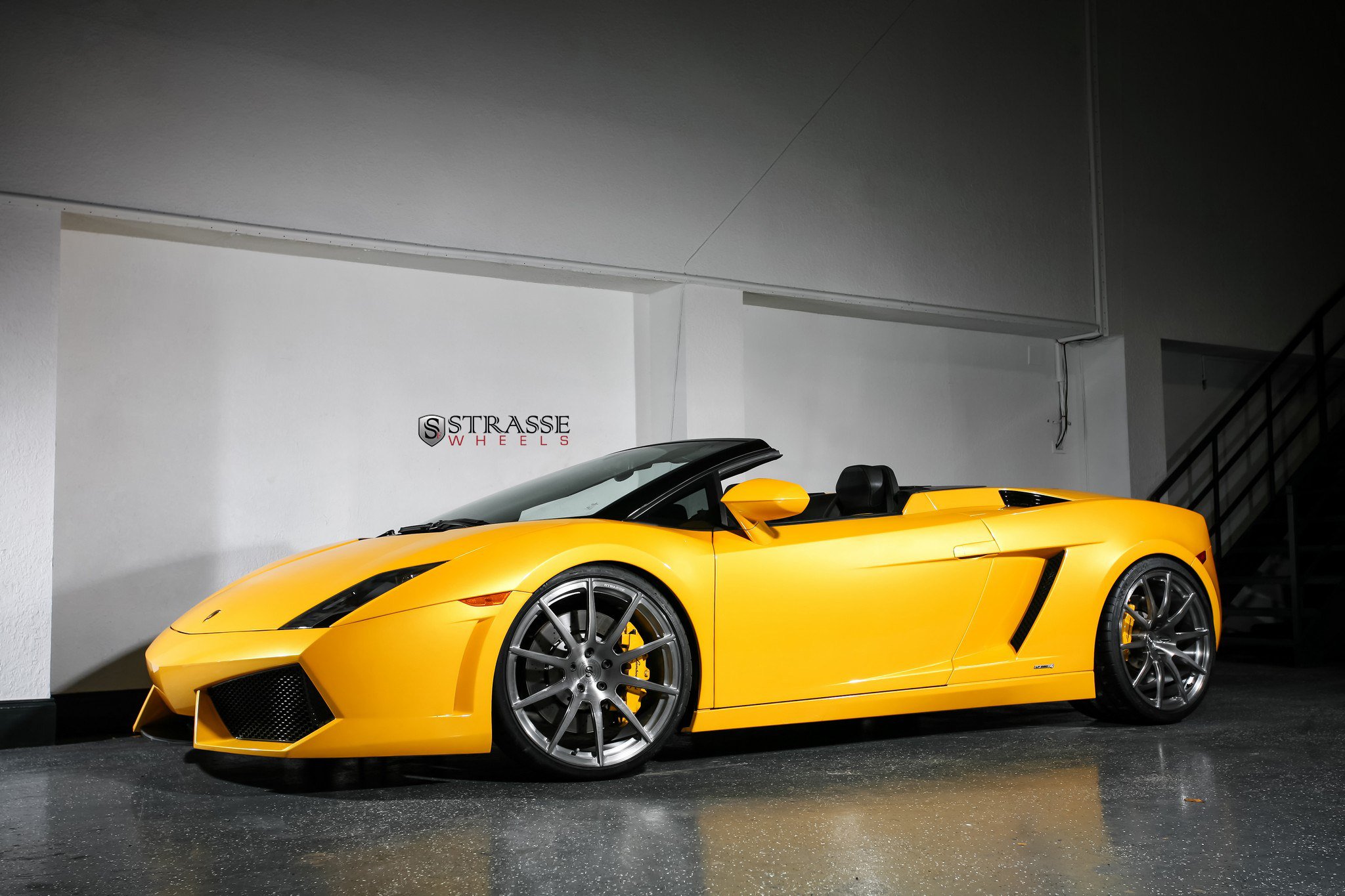 strasse, Wheels, Lamborghini, Gallardo, Spyder, Cars Wallpaper