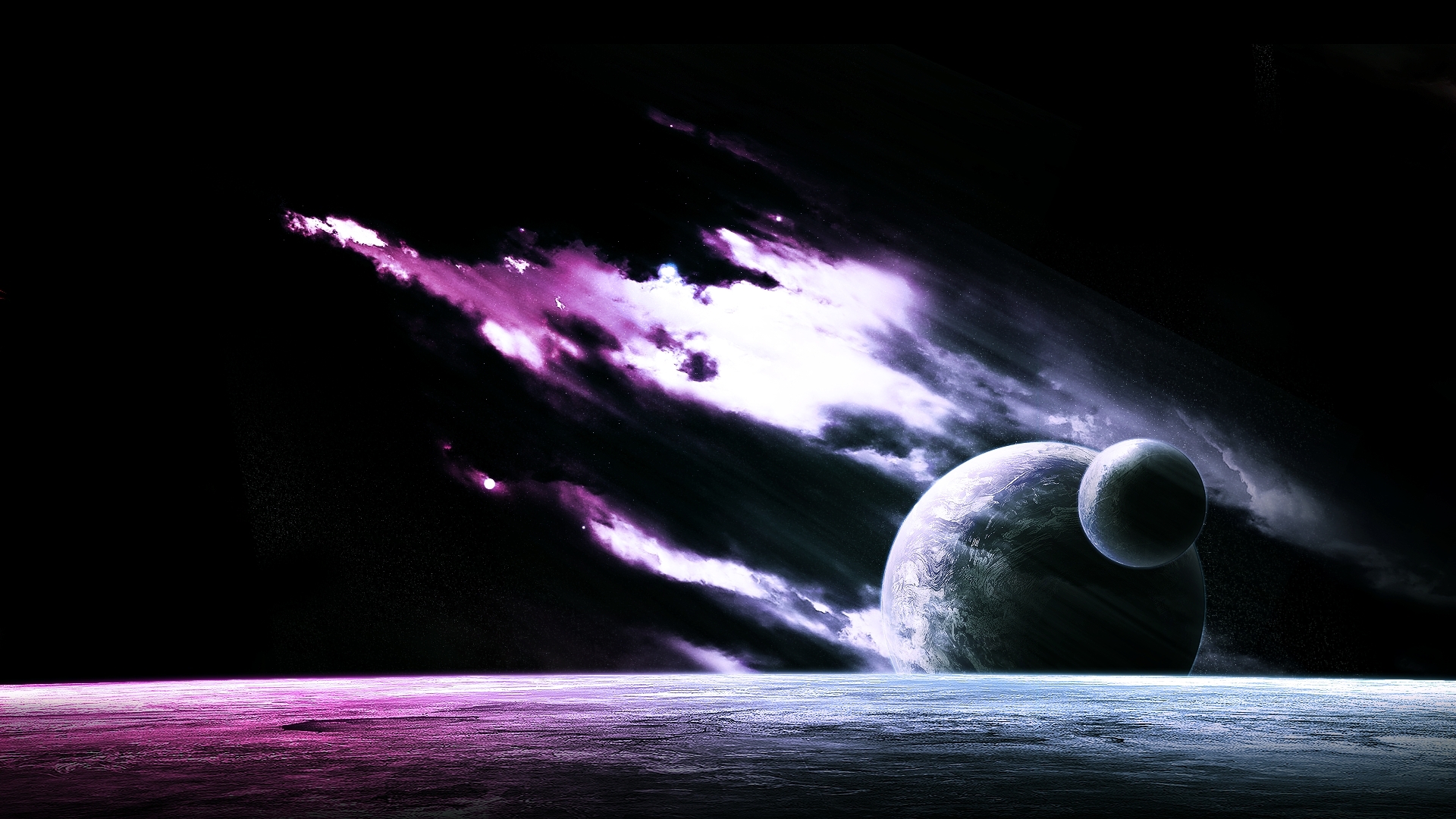 outer, Space, Science, Fiction, Amethyst, Industry, Science Wallpaper