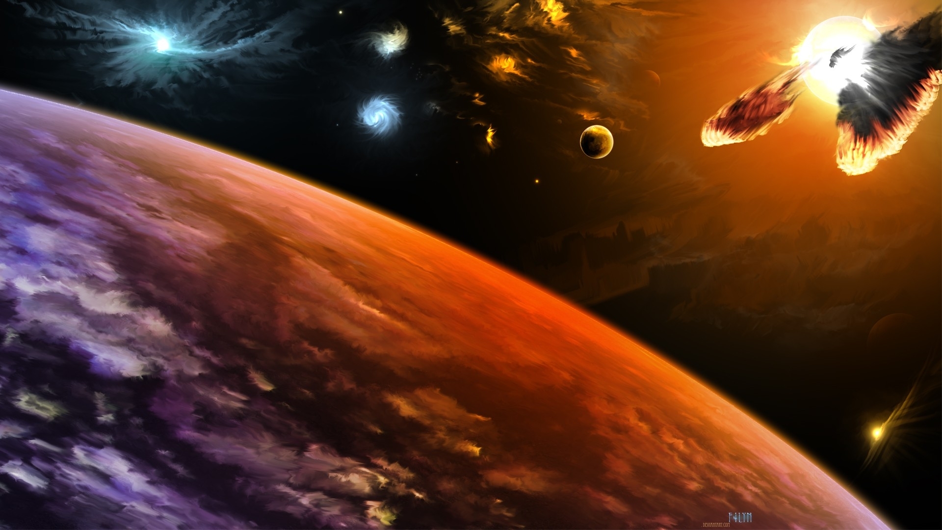 outer, Space, Science, Fiction, Industry, Science Wallpaper