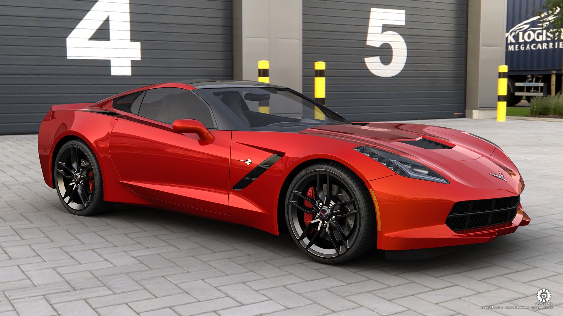 chevrolet, Corvette, Muscle, Supercar Wallpaper