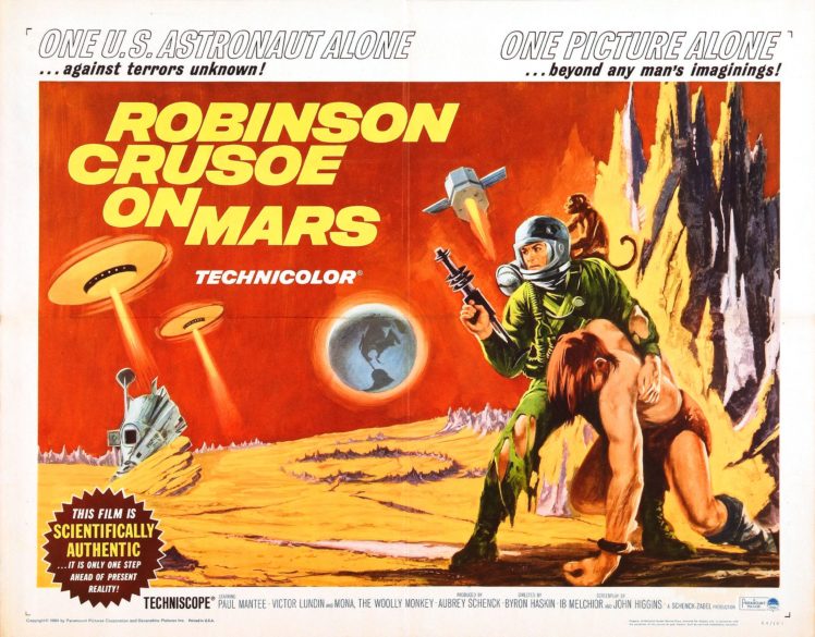 robinson, Crusoe, On, Mars, Poster HD Wallpaper Desktop Background