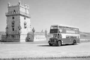 1958, Aec, Regent, V, Bus, Semi, Tractor, Transport, Retro