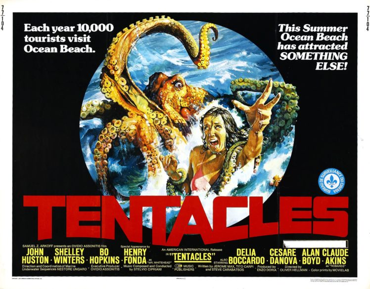 tentacles, Movie, Poster HD Wallpaper Desktop Background