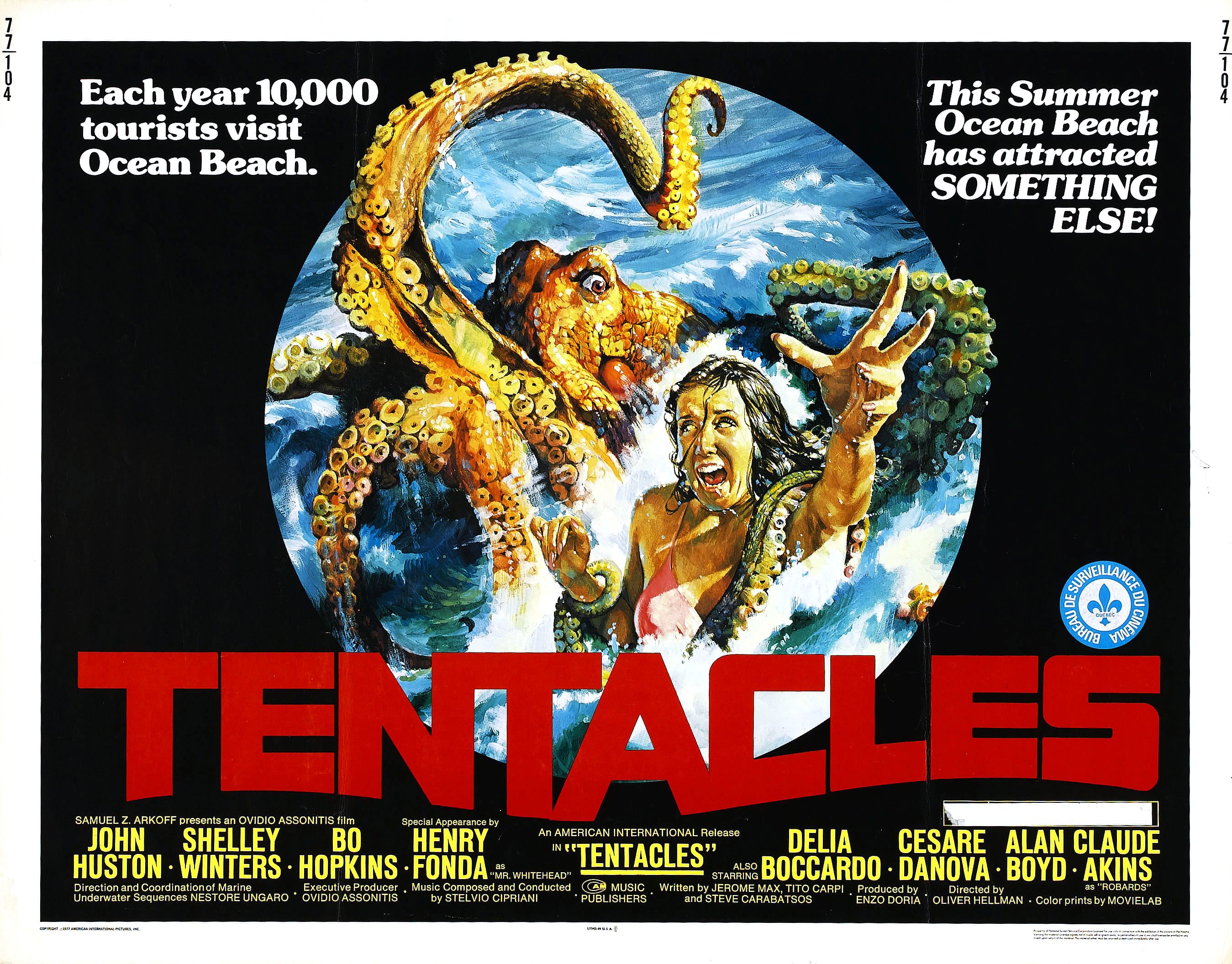 tentacles, Movie, Poster Wallpaper