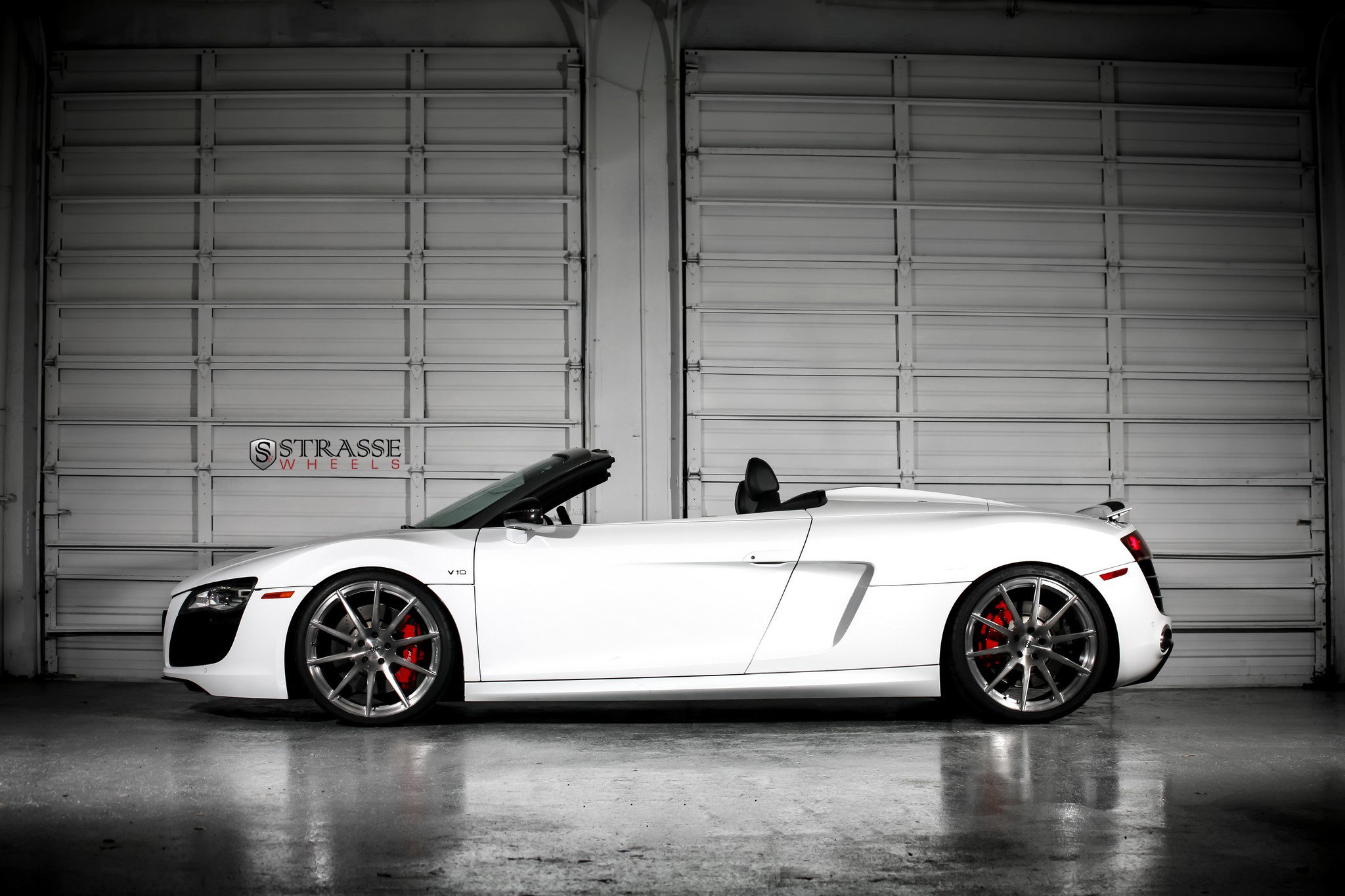 strasse, Wheels, Audi r8, Spyder, Cars Wallpaper