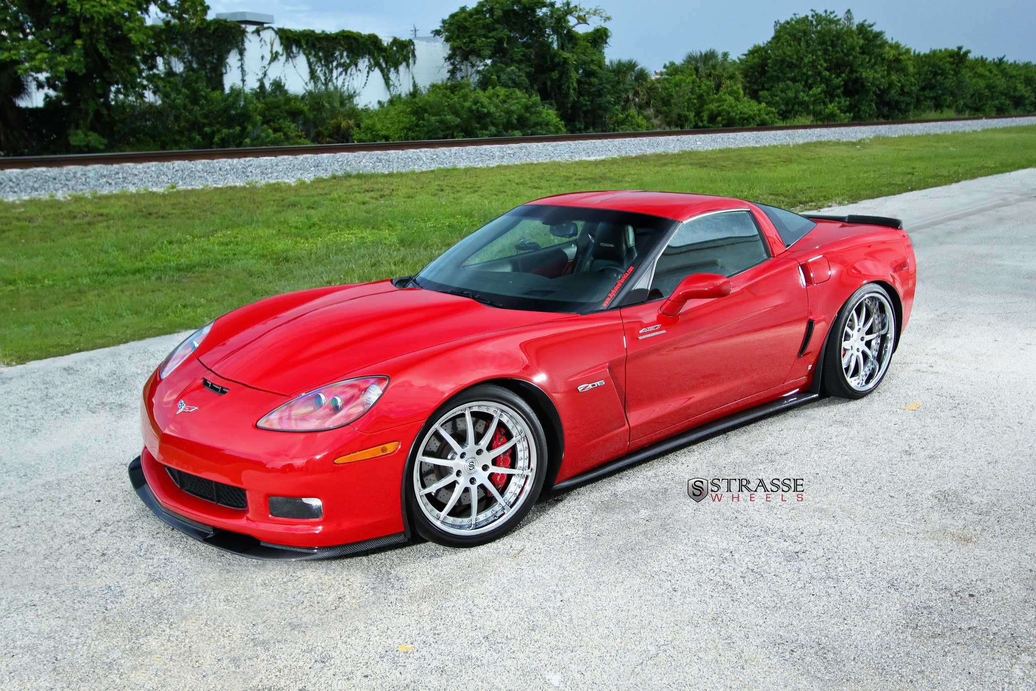 strasse, Wheels, Corvette, Z06, Coupe, Chevrolet, Chevy, Cars Wallpaper