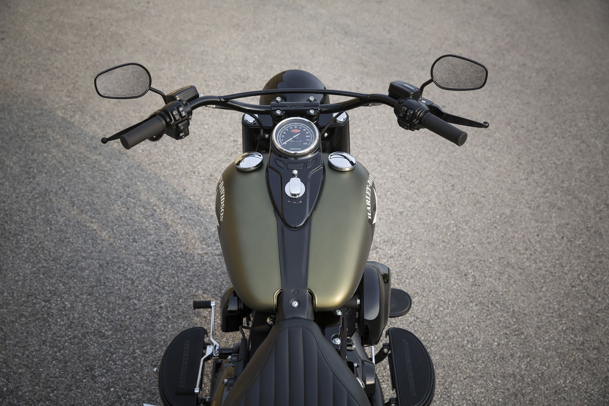 2016, Harley, Davidson, Softail, Slim, S, Fat, Custom, Motorbike, Bike, Motorcycle Wallpaper
