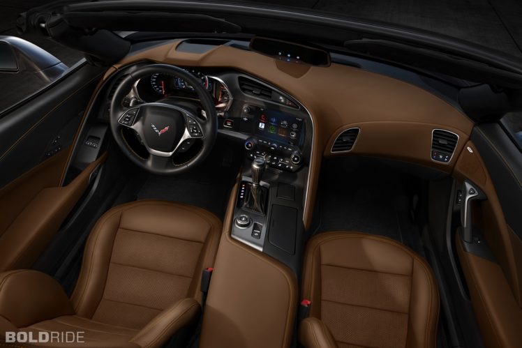 2014, Chevrolet, Corvette, Stingray, Convertible, Supercars, Supercar, Muscle, Interior HD Wallpaper Desktop Background