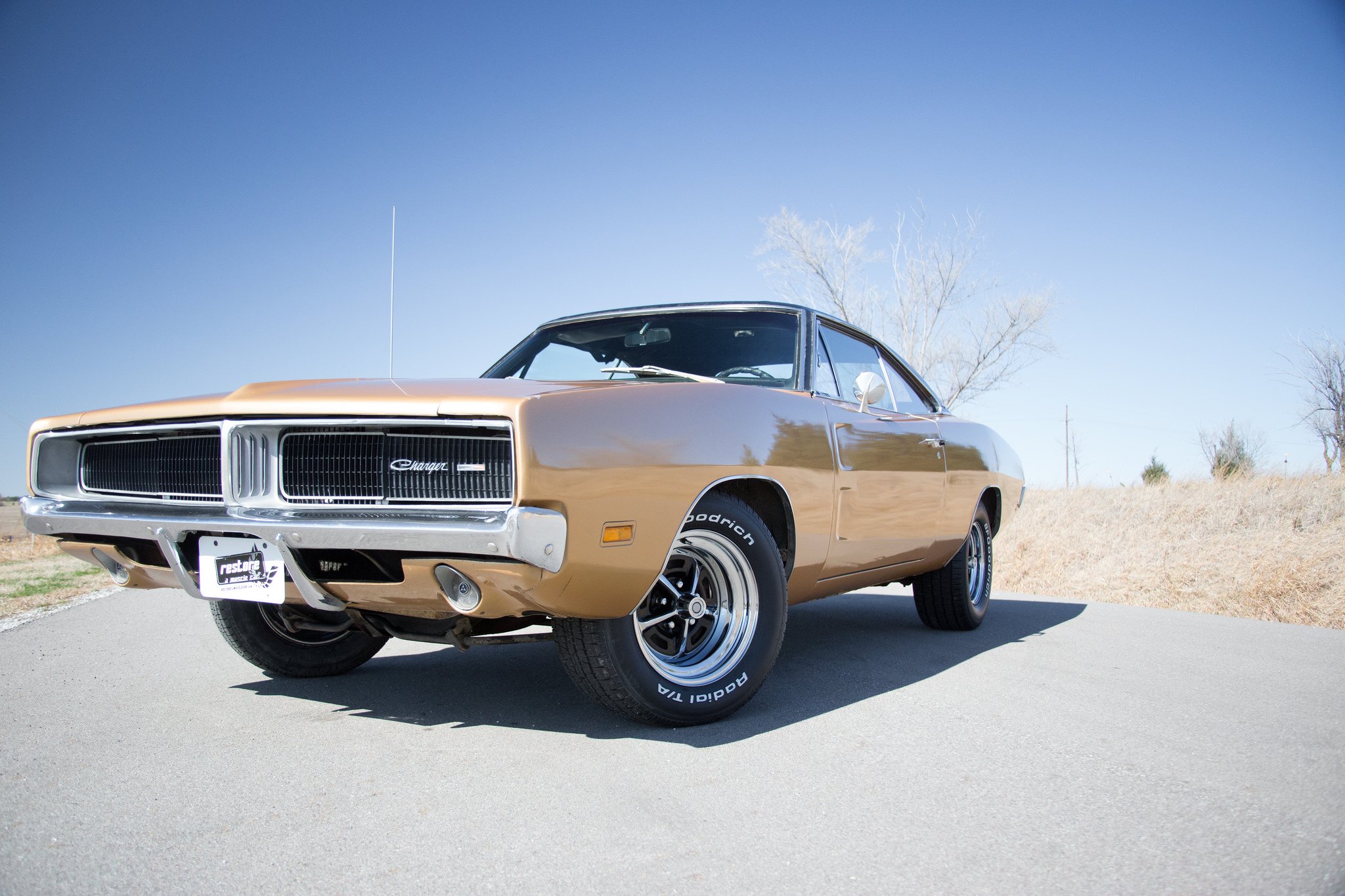 1969, Cars, Coupe, Gold, Dodge, Charger, Cars, Usa Wallpaper
