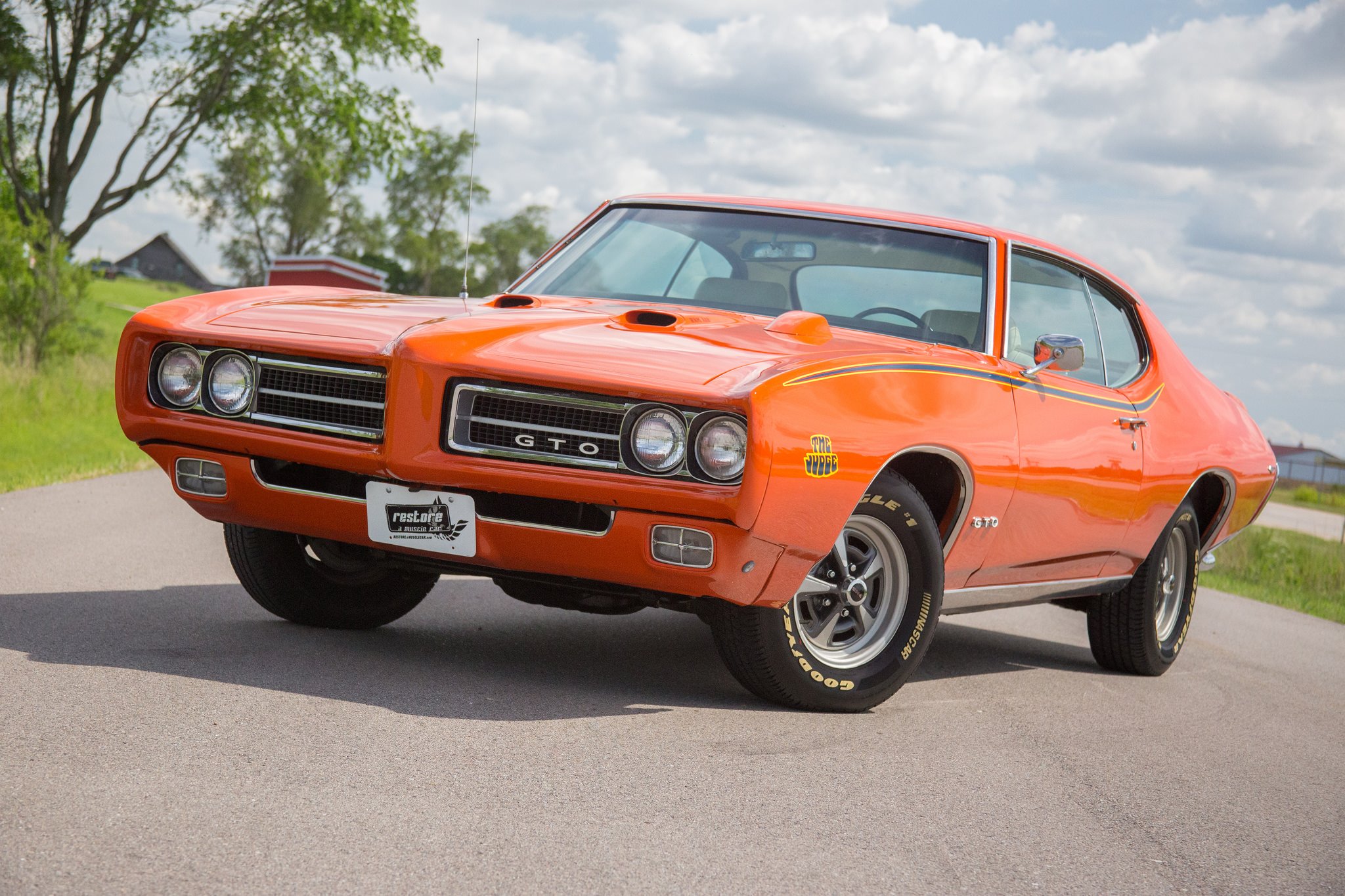 1969, Pontiac, Gto, Judge, Cars, Coupe Wallpaper