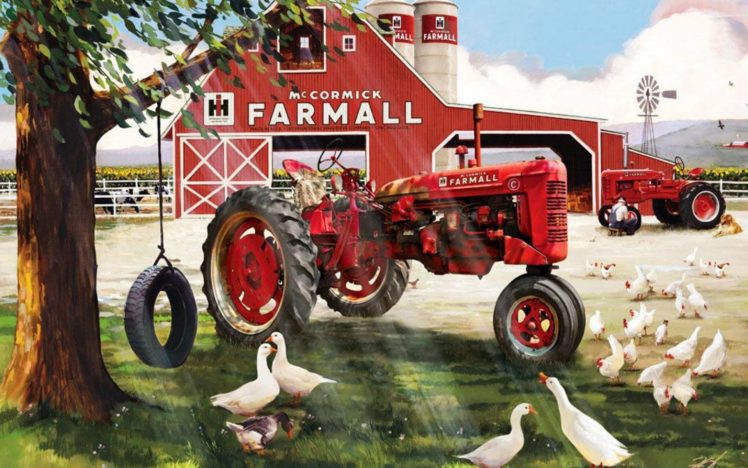 international, Tractor, Farm, Constuction, Offroad HD Wallpaper Desktop Background