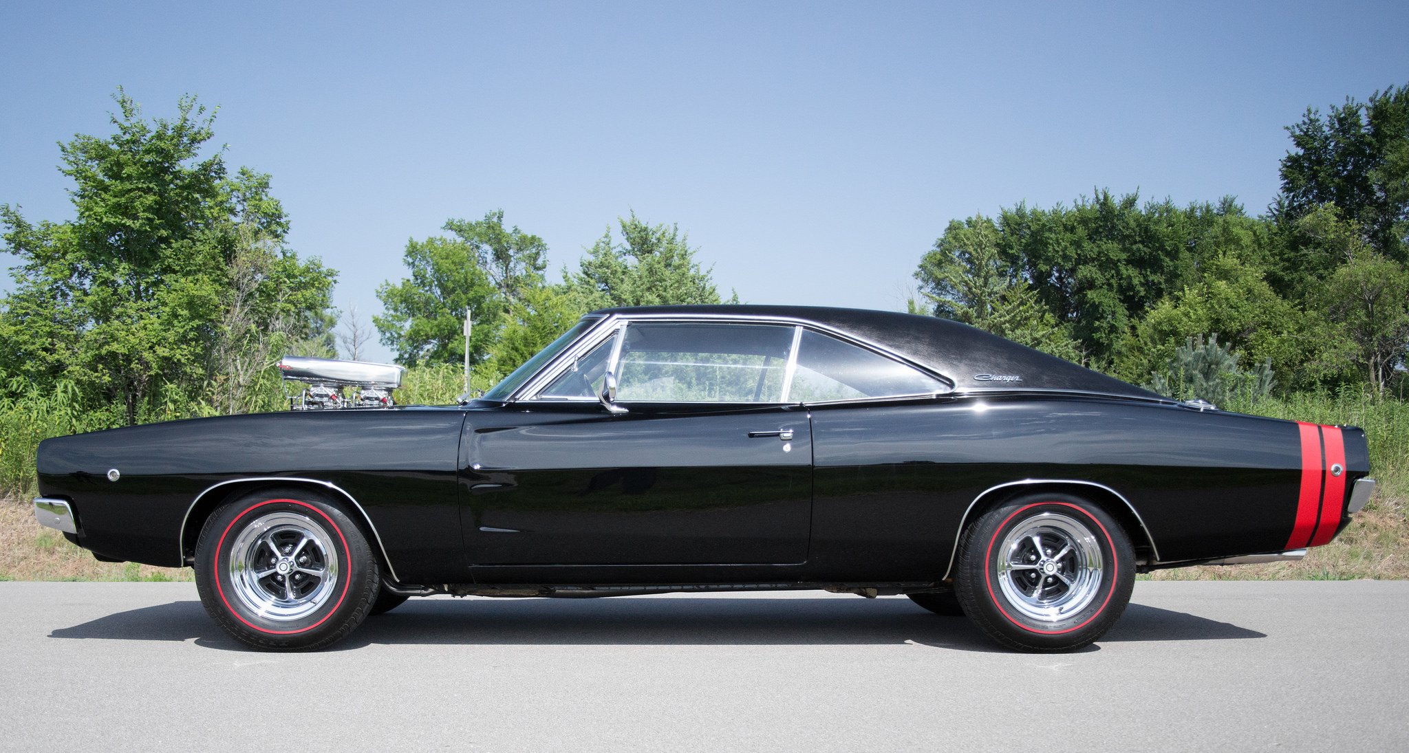 1968, Dodge, Charger, Coupe, Cars Wallpaper