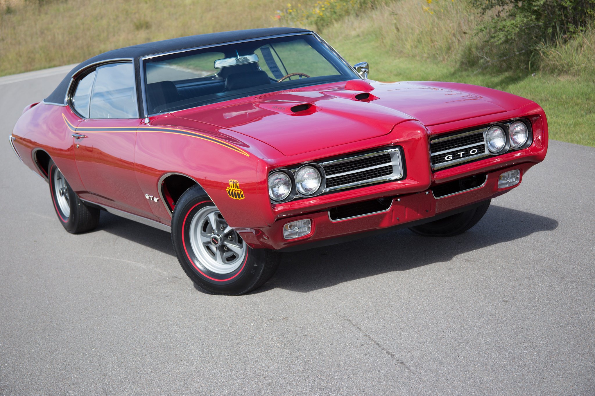 1969, Pontiac, Gto, Judge, Ram, Air, I, V, Coupe, Cars Wallpaper