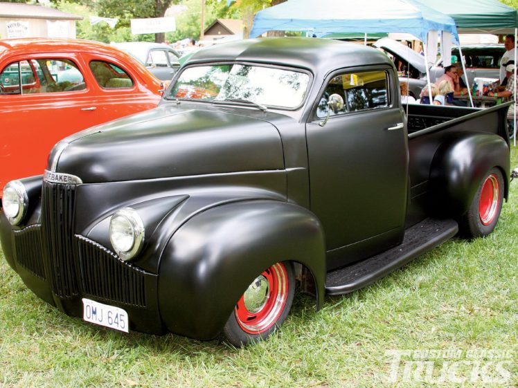 studebaker, Pickup, Truck, Retro, Classic HD Wallpaper Desktop Background