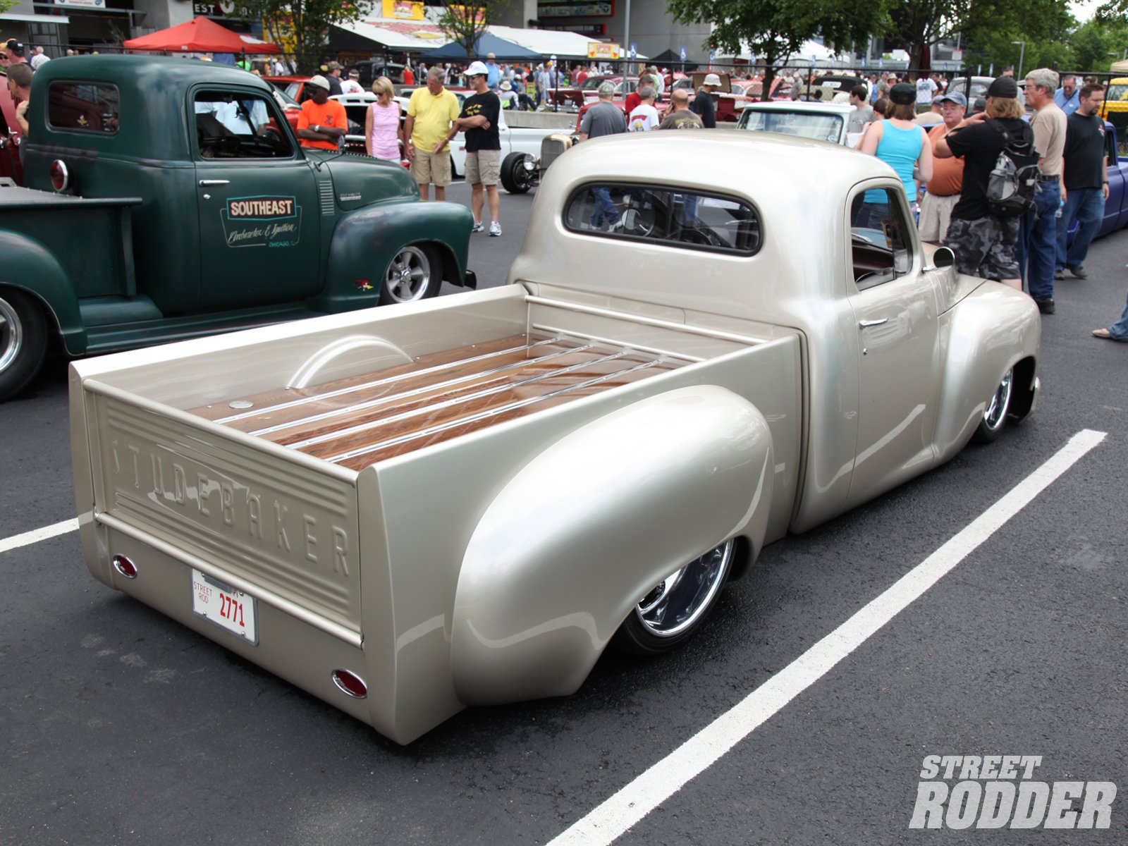 studebaker, Pickup, Truck, Retro, Classic, Custom, Hot, Rod, Rods Wallpaper