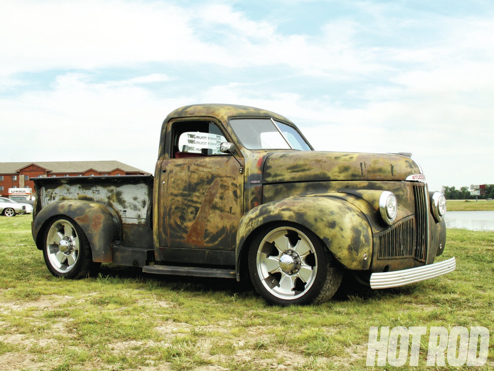 studebaker, Pickup, Truck, Retro, Classic, Custom, Hot, Rod, Rods Wallpaper