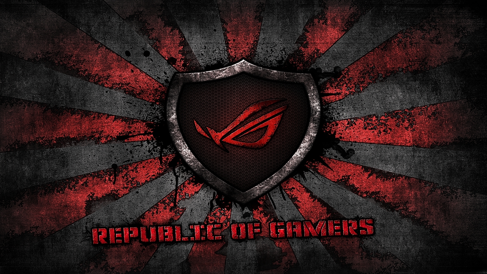 logo, Rog, Asus, Gamer, Republic, Of, Gamers, Computer Wallpaper