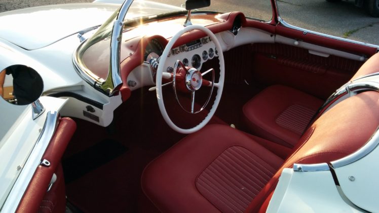 1954, Chevrolet, Corvette, Roadster, Classic, Old, Vintage, Original, Usa,  04 HD Wallpaper Desktop Background
