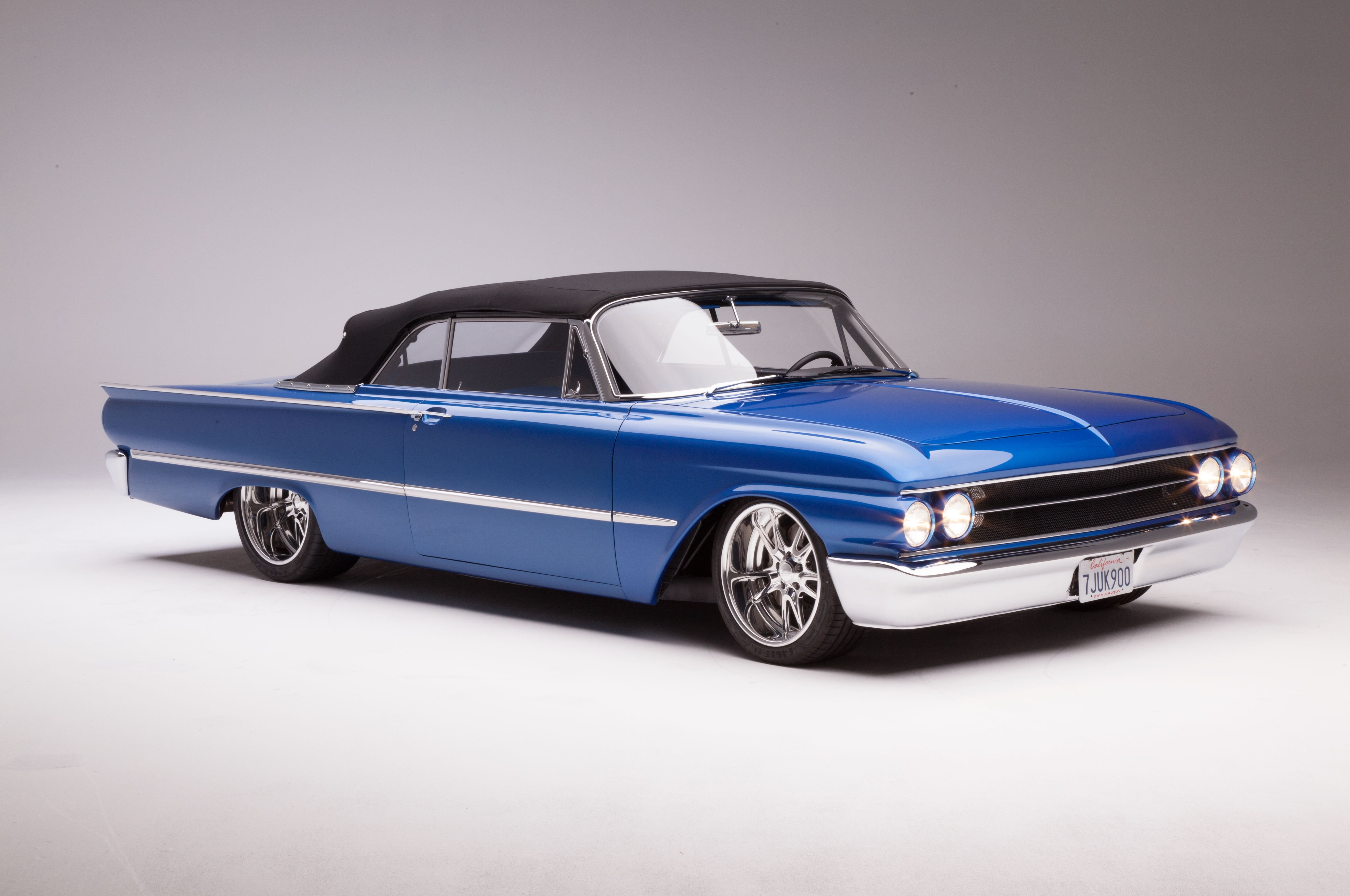 1961, Ford, Sunliner, Street, Rodder, Superstreet, Super, Pro, Touring, Low, Usa,  13 Wallpaper