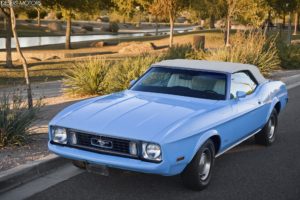 1973, Ford, Mustang, Convertible, Muscle, Classic