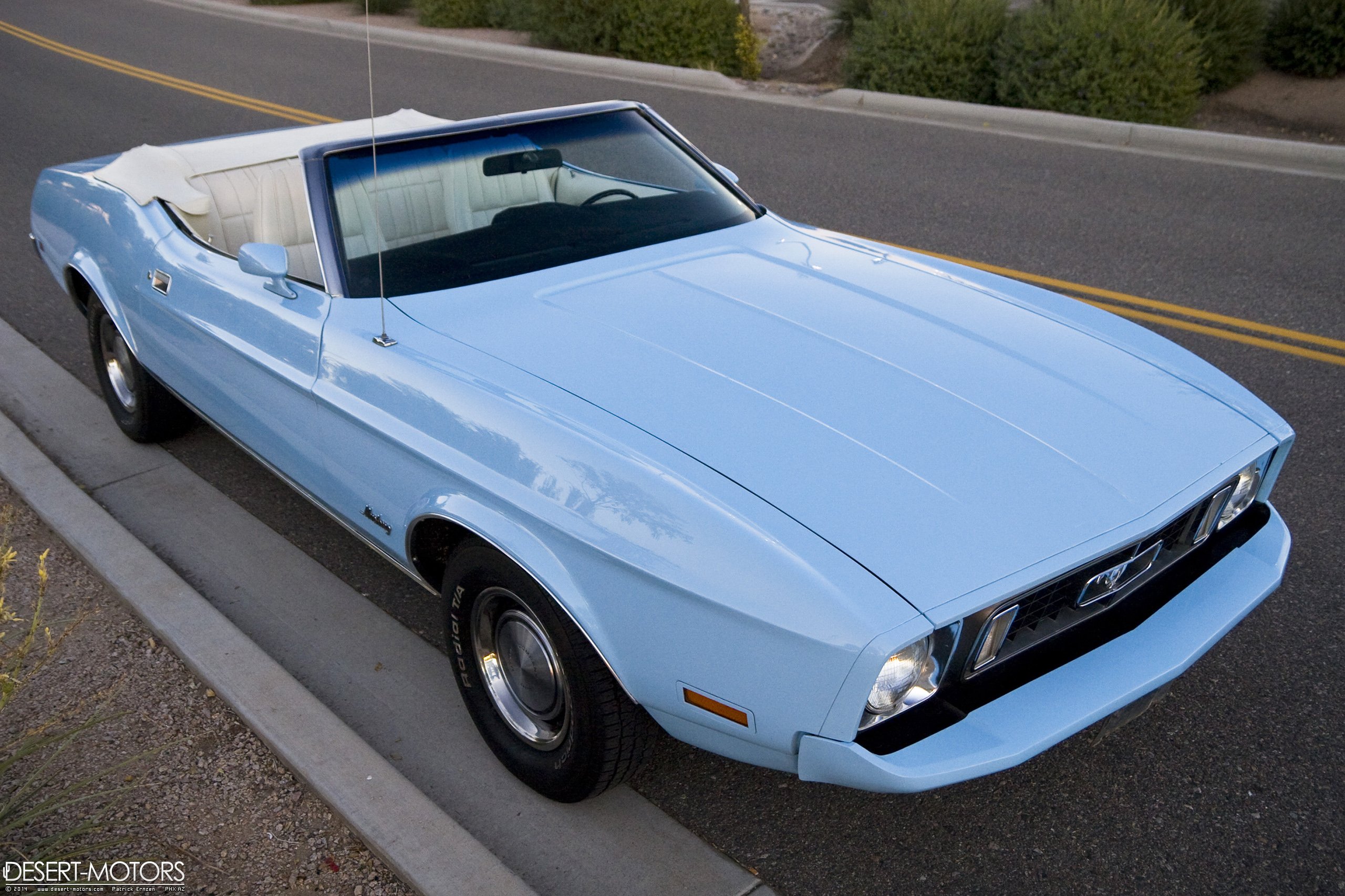 1973, Ford, Mustang, Convertible, Muscle, Classic Wallpaper